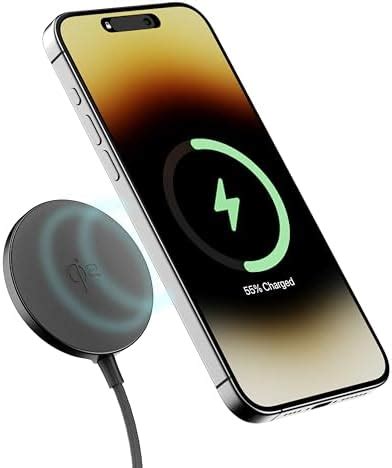 Ambrane 15W Qi-2 & Magsafe Wireless Charger with 60W Type C Cable for ...