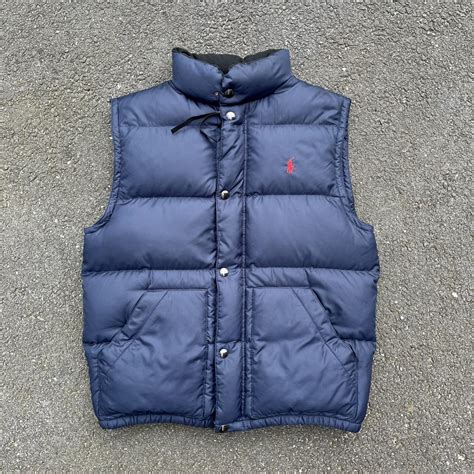 Men’s Down Polo Ralph Lauren Puffer Vest Send... - Depop