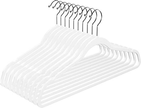 Amazon.com: MOERKADA Hangers 50 Pack,Ultra-Thin Plastic Clothes Hangers ...