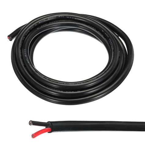 12 Gauge Electrical Wire 2 Conductors 9.8Ft PVC Power Cable Wire Oxygen ...