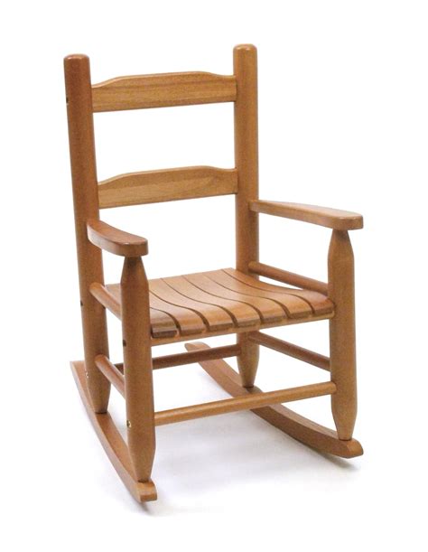 Lipper International 555P Child's Rocking Chair, Pecan : Amazon.in ...