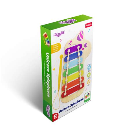 Funskool Giggles Unicorn Xylophone — Toycra