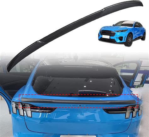 Komillion Rear Trunk Spoiler Wing Fits for Ford | Ubuy India