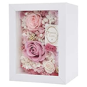 Shadow Box Frame in White, Wooden Frame Box for Display Dried Flowers ...