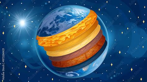 Earth Layers Science Project 的图像结果