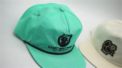 5 Panel Little Curve Brim Unstructured Style Hats Cotton Embroidery ...