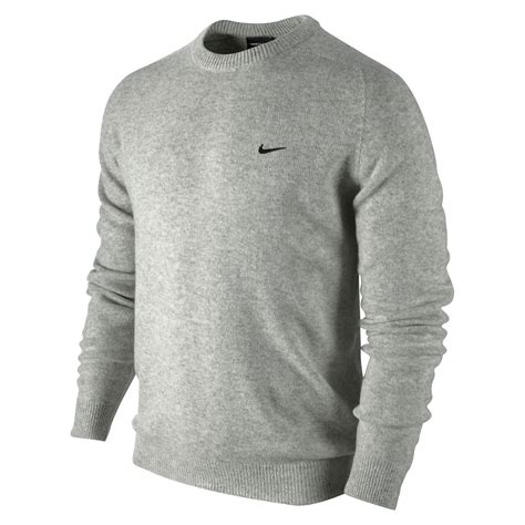 2014 NIKE Lambswool Golf Jumper Crew Neck Men's Sweater
