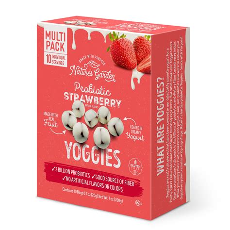 Yoggies Strawberry Probiotic 10CT - Walmart.com