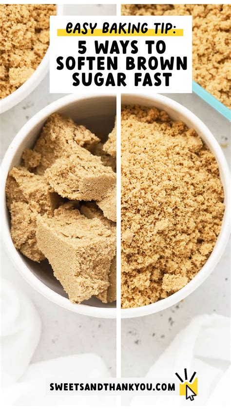 How To Soften Brown Sugar (+Keep It Soft For Later!)