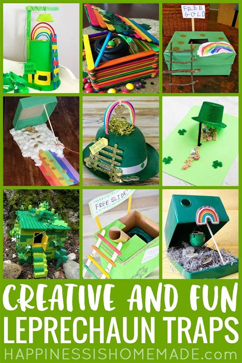 10 Fun Leprechaun Trap Ideas | St patricks day crafts for kids, St ...