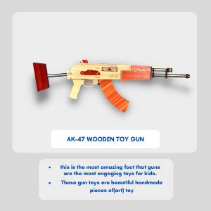 Technybirds Accurate and Safe Shooting Rubber Band Powered AK-47 Toy ...