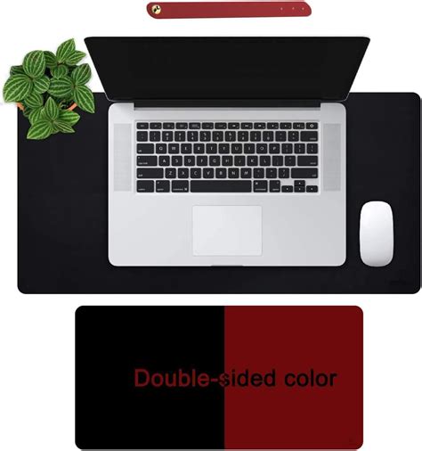 SYGA Desk Pad Protector Waterproof PU Desk Mat Blotters on Desktop ...