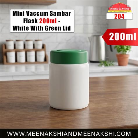 Mini Vaccum Sambar Flask 200ml – Meenakshi & Meenakshi