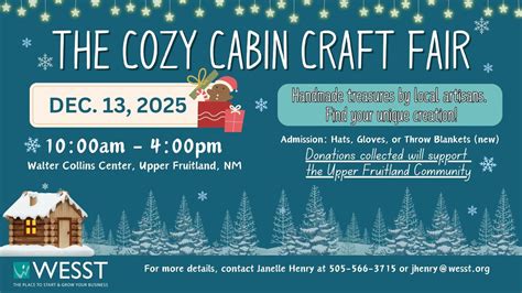 The Cozy Cabin Craft Fair, Walter Collins Center Upper Fruitland NM, 13 ...