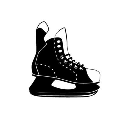 Hockey Skate Vector Art, Icons, and Graphics for Free Download