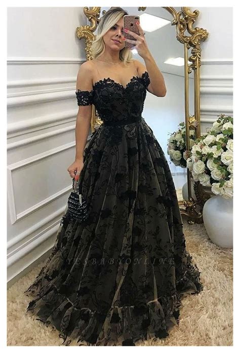 black wedding dress