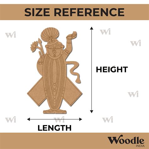 Shrinath Ji Pre Marked MDF Design 1 – Woodle India