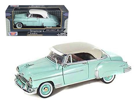 Motormax 73268 1950 Chevrolet Bel Air Cream 1/24 Diecast Model Car ...