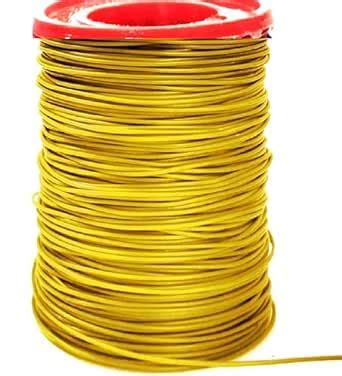 Wizzo (91 Meters) 7 Threads 42 Guage / 0.0025 AWG PVC Coated Jumper ...