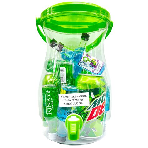 3 Brothers Liquor "Baja Blasted" Chug Jug XL Party Bucket – 3brothersliquor