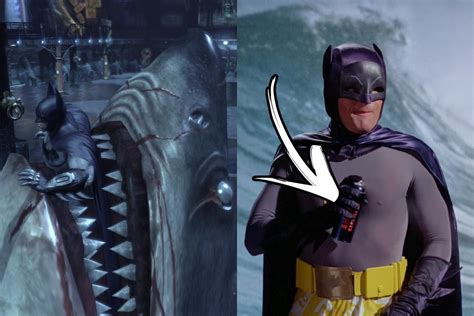 Batman Shark Repellent Batman 66 3D Printed Surfboard, Batarang,