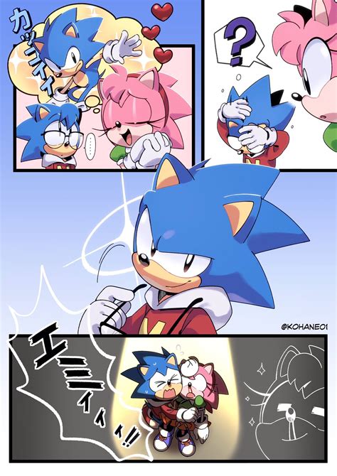 こはね🕊 on Twitter | Sonic, Sonic underground, Classic sonic