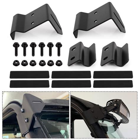Psler 50 Inch Curved Straight Led Light Bar Upper Winshield ...