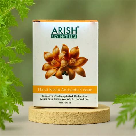 Haldi Neem Antiseptic Cream for Skin Cleansing and Soothing – Arish ...