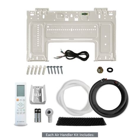 Bosch Climate 5000 2 zone 18000-BTU Ductless Mini Split Air Conditioner ...