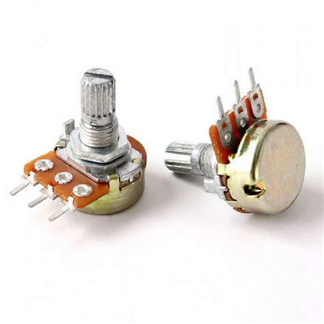 10ka Potentiometer - Potentiometer Pot With Knob 10 Turn Pankaj Make ...