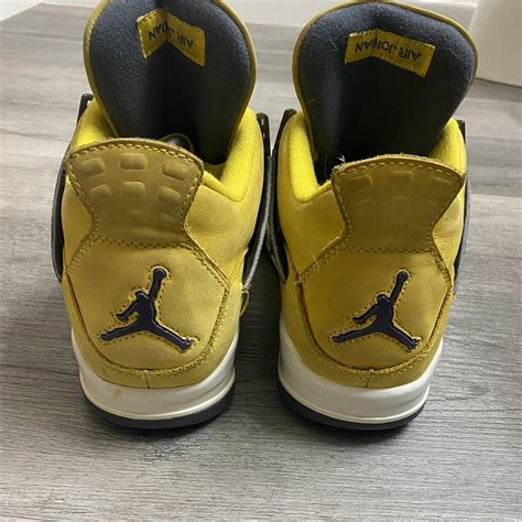Jordan 4 yellow lightning size 11 Negotiable on... - Depop