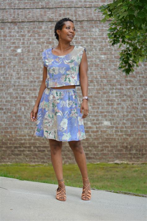 Refashion Dowdy Thrift Dress Into Cute Matching Set | Thriftanista in ...