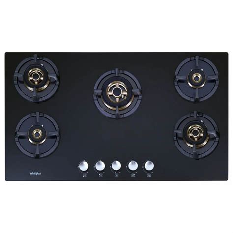 Whirlpool 90 cm 5 Burner Hob Elite Pro Series ELITE PRO BRASS HDMC 905 ...