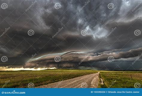 Supercells stock photo. Image of clouds, tornado, levels - 155590434