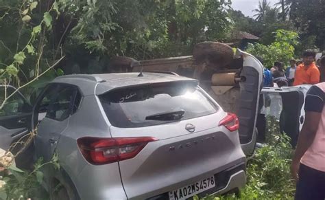 Multiple passengers injured as two cars meet accident while attempting ...