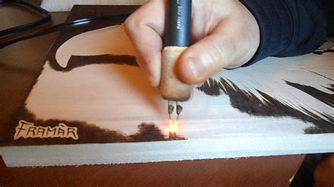 Pyrography Demonstration 的图像结果