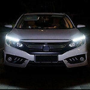 Carzex 60 CM Flexible White LED Daytime Running Light for Cars & Bikes ...