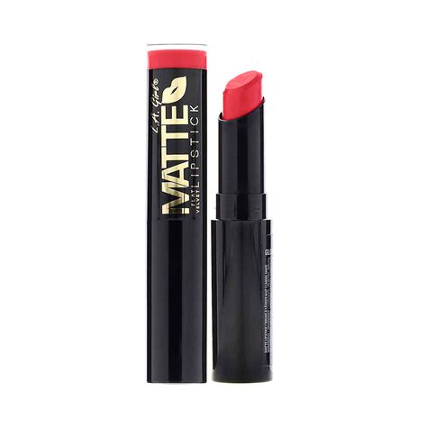 Shop L.A. Girl Matte Flat Velvet Lipstick - Matt Finish - HOK Makeup