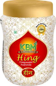 KBM Premium Hing (Compounded Asafoetida) Packet with rich aroma and ...
