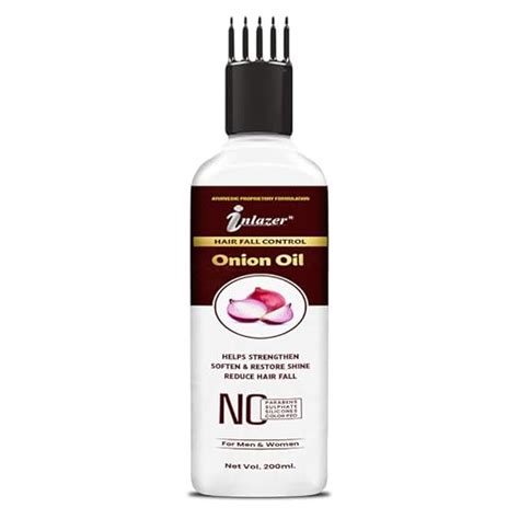 Buy Inlazer Onion Hair Fall Oil With Comb Applicator,onion hair oil ...