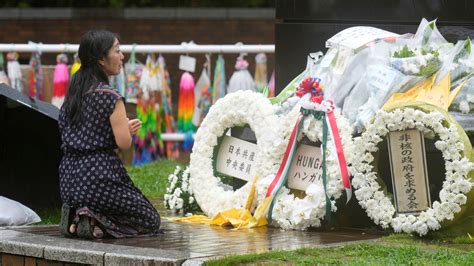 Japan marks 80 years since the atomic bomb dropped on Nagasaki days after Hiroshima remembrance ...