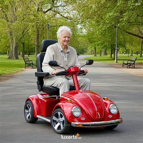 LUX.1949 VW Beetle-Inspired Mobility Scooter: The Perfect Blend of ...