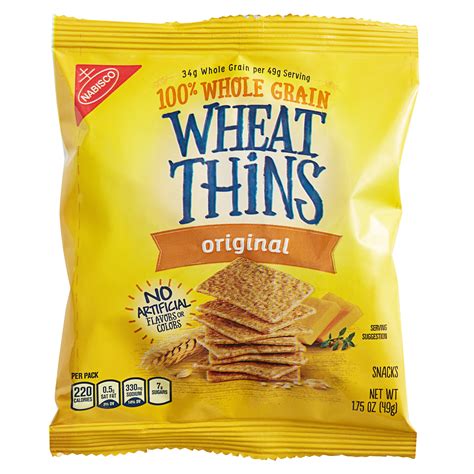 Nabisco Wheat Thins Snack Packs - 72/Case