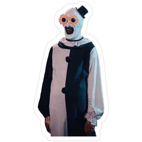 Art The Clown Sunglasses Terrifier Sticker | Leg sleeves, Clown, Hydroflask