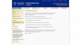 Emory patient portal