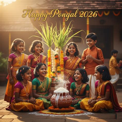 🔥 Thai Pongal Wishes In Tamil 2026 Background Free Download 2026 | US