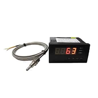 Digital EGT Gauge with 2 Alarm Outputs and EGT Sensors Combo Kit in ...