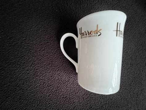 Harrods Knightsbridge Fine Bone China Coffee Tea Cup Mug Made In ...