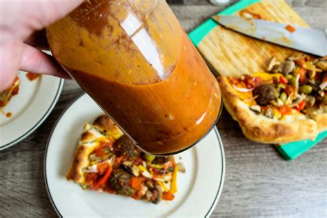 Vegan Vodka Sauce Deep Dish Pizza » Vegan Food Lover