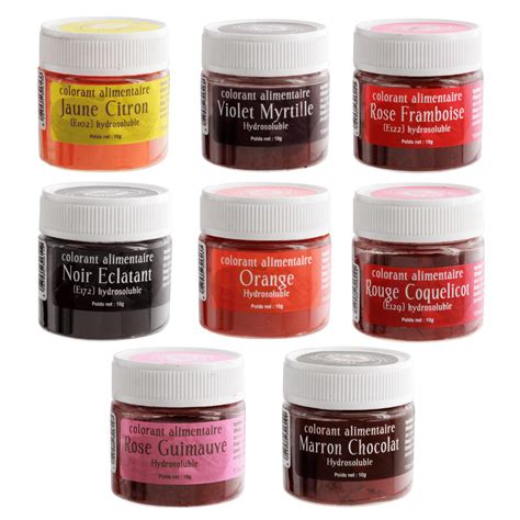 Water-soluble powdered food coloring 10g